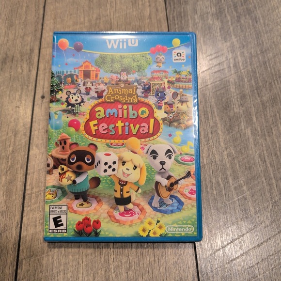 Nintendo Animal Crossing Amiibo  sealed Festival Wii U Board Game - Picture 1 of 2